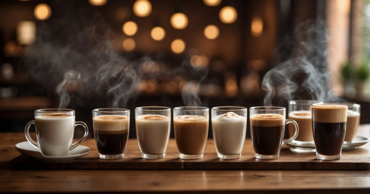 Types of Coffee Drinks You Can't Miss Out On!